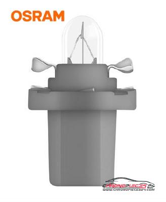 Achat de OSRAM 2741MF Lampe bax 24V b8,5d 1,2 watt gris ardoise 10p. pas chères
