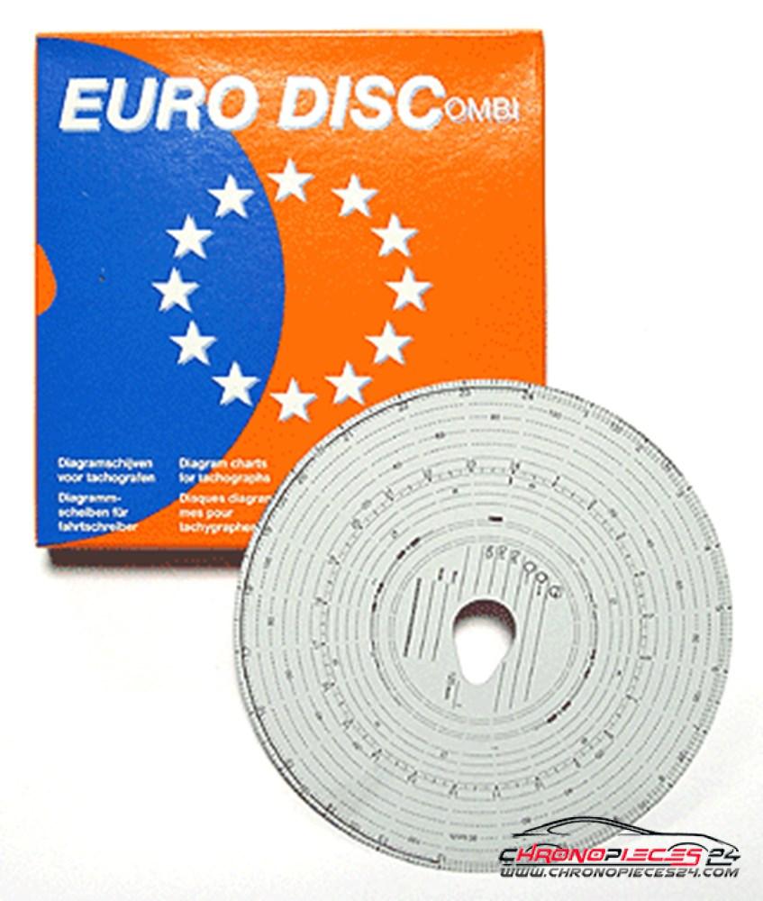 Achat de EUROD 125-24 HE4000 Disque tachygraphe Mécanique max. 125 Km/h pas chères