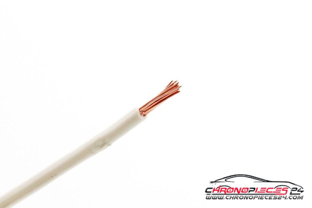 Achat de TIREX D99021/50 Câble de montage PVC 1,5 mm² Blanc pas chères