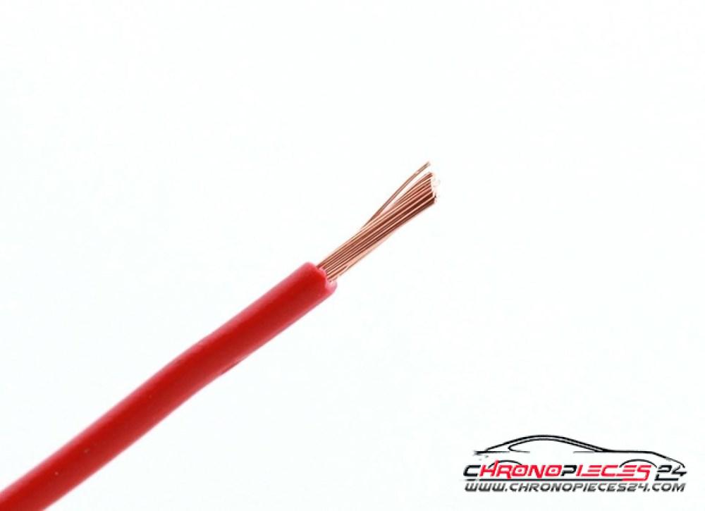 Achat de TIREX D99023/50 Câble de montage PVC 1,5 mm² Rouge pas chères