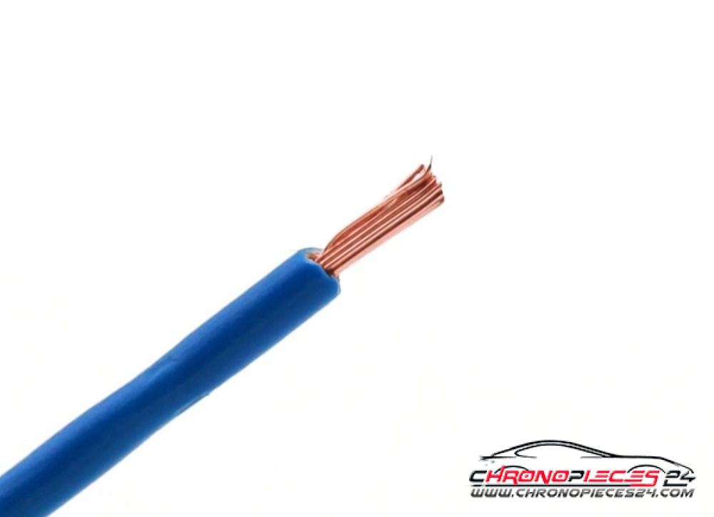 Achat de TIREX D99024/50 Câble de montage PVC 1,5 mm² Bleu pas chères