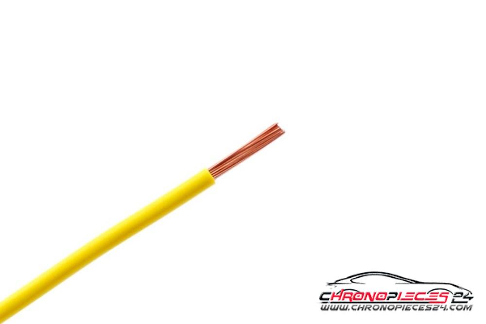 Achat de TIREX D99025/50 Câble de montage PVC 1,5 mm² Jaune pas chères