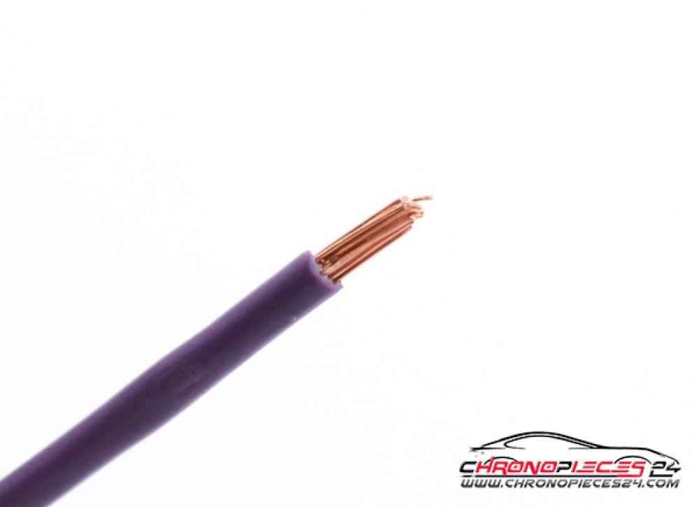 Achat de TIREX D99027/50 Câble de montage PVC 1,5 mm² Violet pas chères