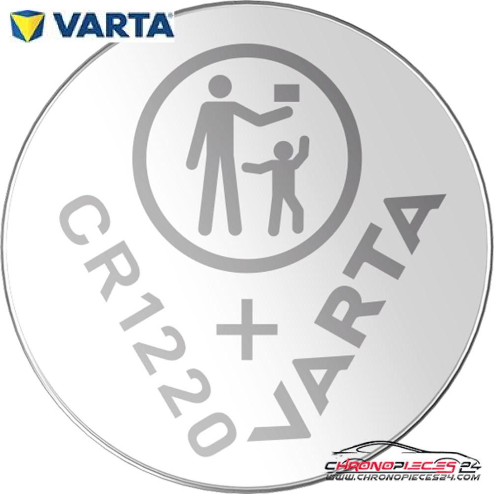 Achat de VARTA CR1220 Pile bouton Lithium CR1220 pas chères
