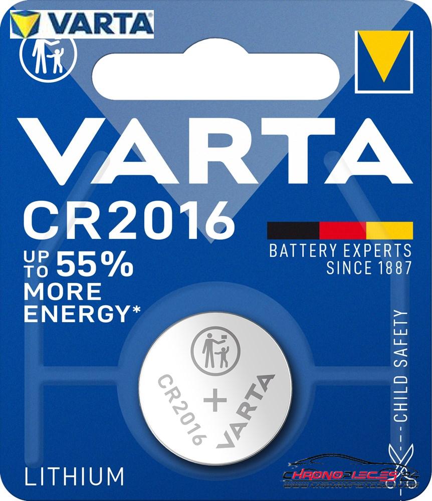 Achat de VARTA CR2016 Pile bouton Lithium CR2016 pas chères