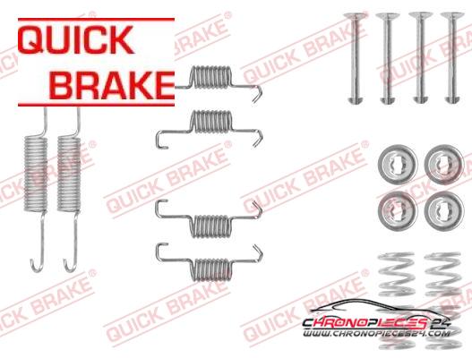 Achat de QUICK BRAKE 105-0011 Kit d'accessoires, mâchoires de frein de stationnement  pas chères