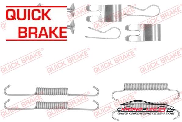 Achat de QUICK BRAKE 105-0013 Kit d'accessoires, mâchoires de frein de stationnement  pas chères