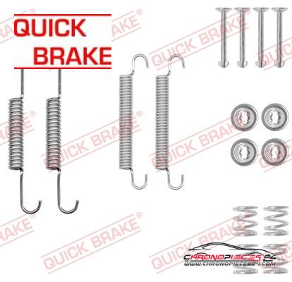 Achat de QUICK BRAKE 105-0020 Kit d'accessoires, mâchoires de frein de stationnement  pas chères