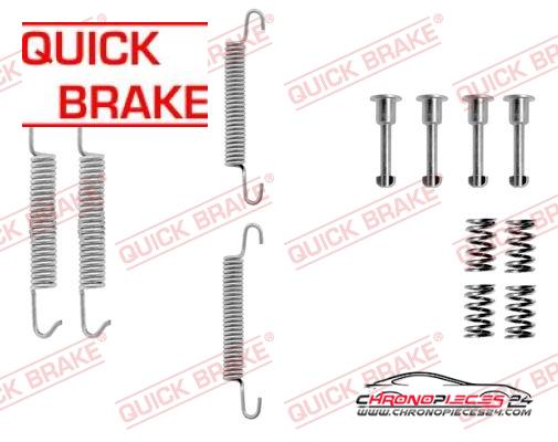Achat de QUICK BRAKE 105-0621 Kit d'accessoires, mâchoires de frein de stationnement  pas chères