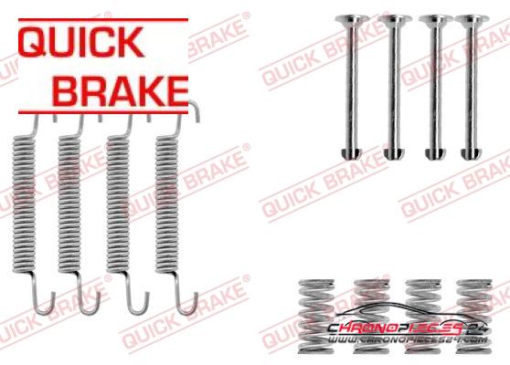 Achat de QUICK BRAKE 105-0667 Kit d'accessoires, mâchoires de frein de stationnement  pas chères