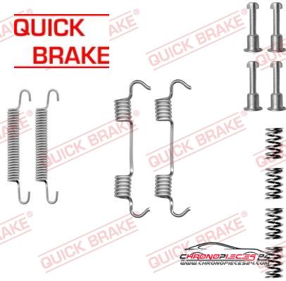Achat de QUICK BRAKE 105-0801 Kit d'accessoires, mâchoires de frein de stationnement  pas chères