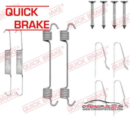 Achat de QUICK BRAKE 105-0808 Kit d'accessoires, mâchoires de frein de stationnement  pas chères