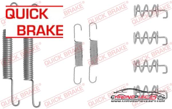 Achat de QUICK BRAKE 105-0832 Kit d'accessoires, mâchoires de frein de stationnement  pas chères