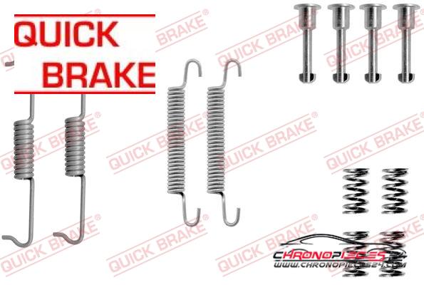 Achat de QUICK BRAKE 105-0841 Kit d'accessoires, mâchoires de frein de stationnement  pas chères