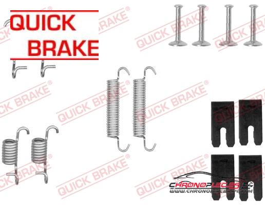 Achat de QUICK BRAKE 105-0850 Kit d'accessoires, mâchoires de frein de stationnement  pas chères