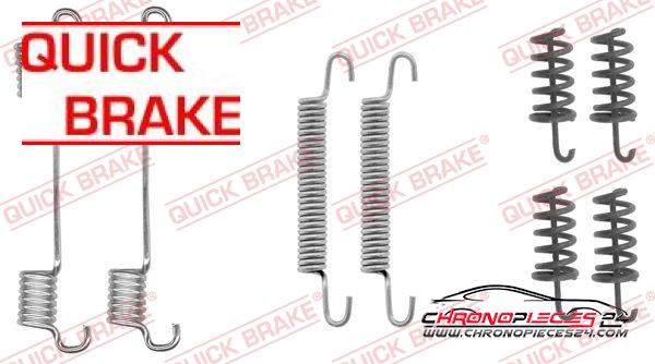 Achat de QUICK BRAKE 105-0868 Kit d'accessoires, mâchoires de frein de stationnement  pas chères