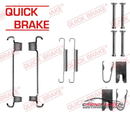 Achat de QUICK BRAKE 105-0875 Kit d'accessoires, mâchoires de frein de stationnement  pas chères