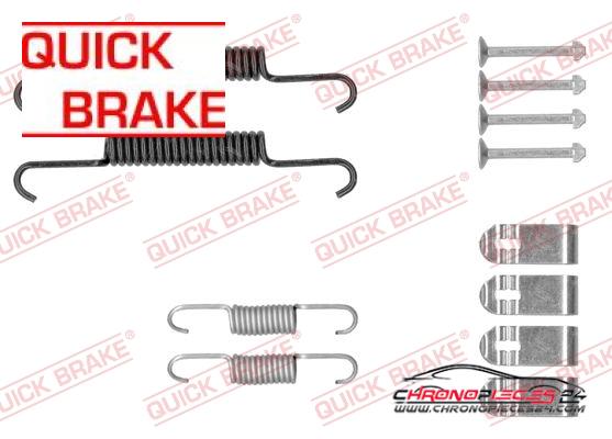 Achat de QUICK BRAKE 105-0881 Kit d'accessoires, mâchoires de frein de stationnement  pas chères