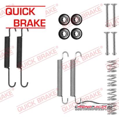 Achat de QUICK BRAKE 105-0893 Kit d'accessoires, mâchoires de frein de stationnement  pas chères