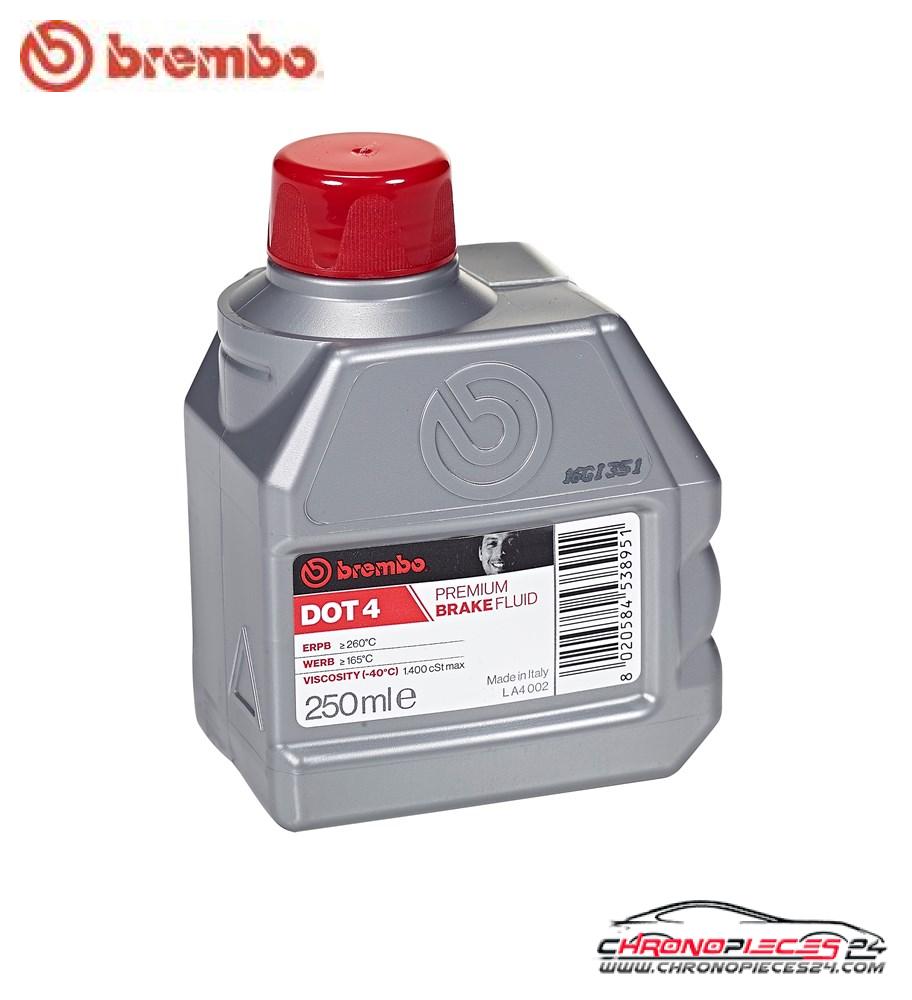 Achat de BREMBO L 04 002 Liquide de frein DOT-4 0,25l pas chères