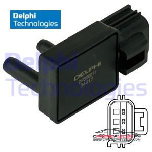 Achat de DELPHI DPS00011 Capteur, pression des gaz échappement pas chères