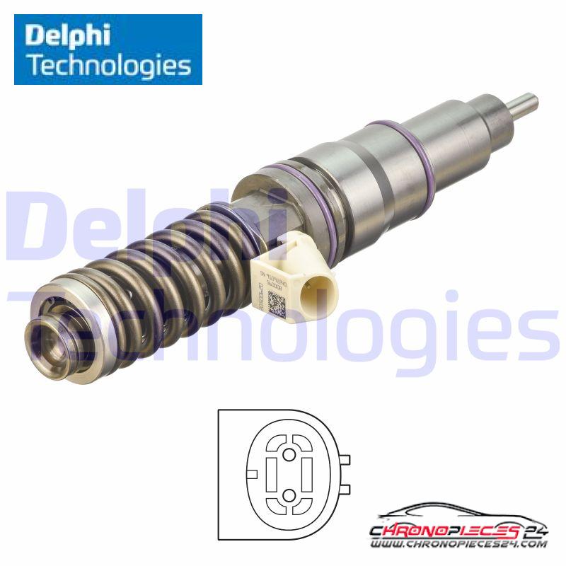 Achat de DELPHI HRE114 Unité pompe-injecteur pas chères