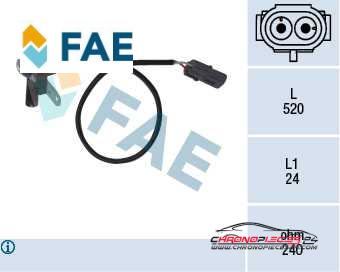 Achat de FAE 79024 Générateur d'impulsions, volant moteur pas chères