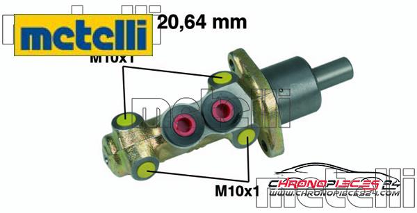 Achat de METELLI 05-0207 Maître-cylindre de frein pas chères