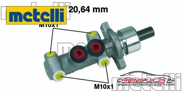Achat de METELLI 05-0245 Maître-cylindre de frein pas chères