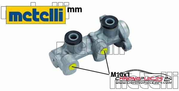 Achat de METELLI 05-0511 Maître-cylindre de frein pas chères