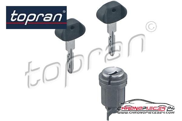 Achat de TOPRAN 400 361 Cylindre de fermeture, serrure de contact d'allumage pas chères