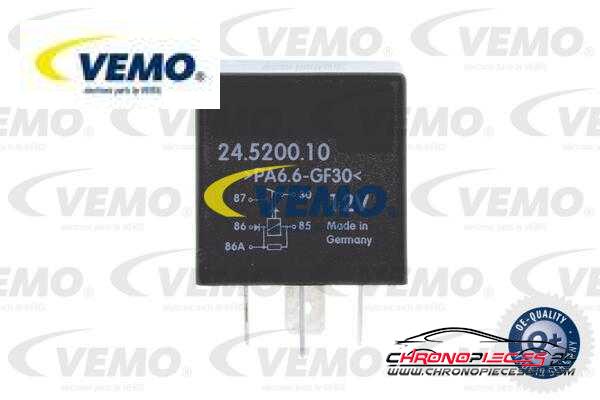Achat de VEMO V15-71-0017 Relais, pompe à carburant pas chères